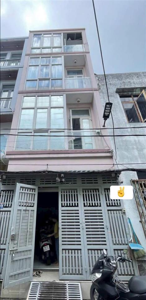 Nhà hẻm 6m lê đức thọ, nhà thờ an nhơn, ngang 4m x 12.5m trệt 2 lầu sân thượng btct 5pn + phòng thờ
