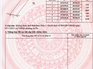 Chính chủ cần bán 2 lô đất tại xã ô quy hồ 3 xã lào cai