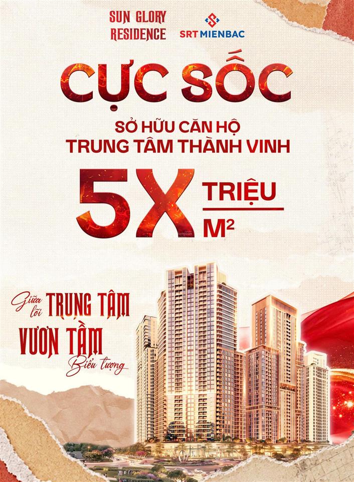 Dự án sun glory resident tại ngã 5 bùng binh hải quan