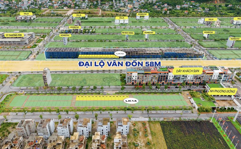 Đất nền dự án phương đông đặc khu vân đồn sẵn sổ đỏ đi bộ 5 phút ra công viên nước  0348 103 ***