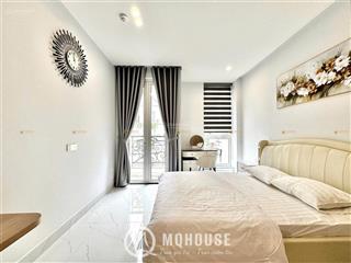 Cho thuê căn hộ studio  ban công  bảo vệ, thang máy, sạch sẽ  đường ô tô  ngay sân bay