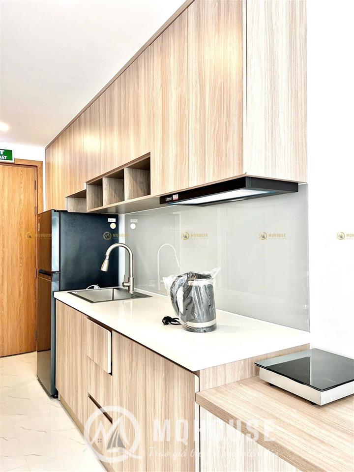 Cho thuê căn hộ studio  ban công  bảo vệ, thang máy, sạch sẽ  đường ô tô  ngay sân bay