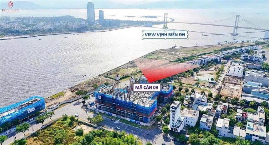 Bán căn 1pn peninsula 49,9m2 view thoáng mặt sông hàn