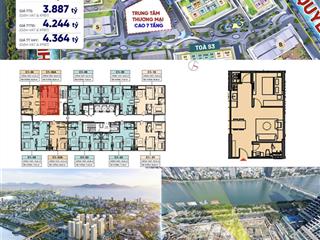 Căn 1pn capital square  hướng sông hàn giá siêu chất 3,887 tỷ