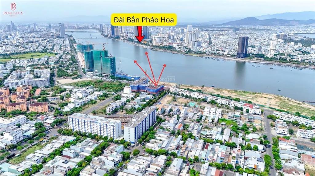 Căn hiếm 2pn ban công đông nam view trọn vẹn pháo hoa sông hàn tầng 9