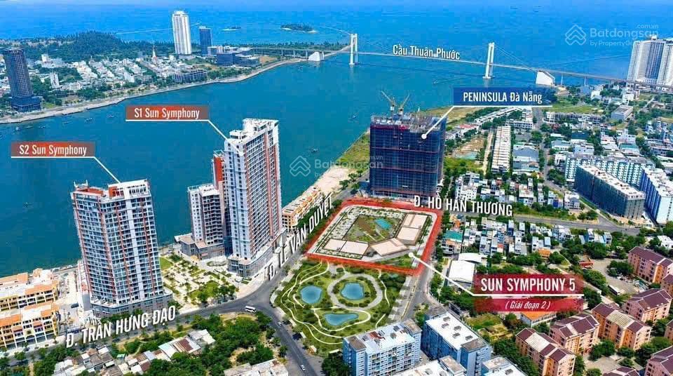 Căn hiếm 2pn ban công đông nam view trọn vẹn pháo hoa sông hàn tầng 9