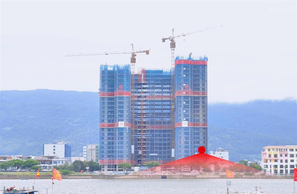 Căn 2pn view sông hàn 72m² peninsula full nội thất giá 4,72 tỷ