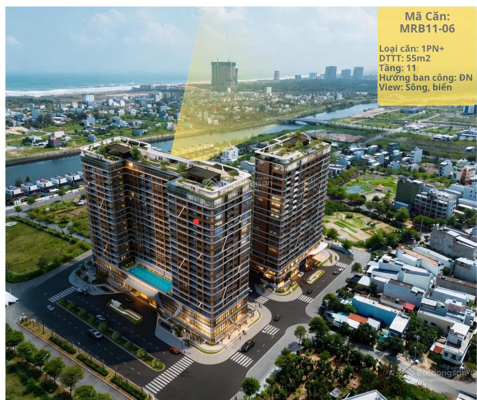 Căn đẹp 1pn+ regal complex tầng 11 view biển giá 3,6 tỷ  bàn giao nội thất hạng sang