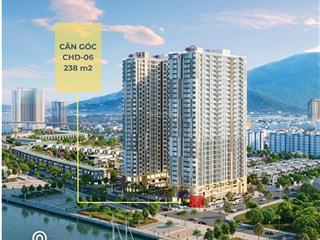 Duy nhất căn góc khối đế peninsula mặt sông hàn  trục lê văn duyệt giao hồ hán thương 21,2 tỷ