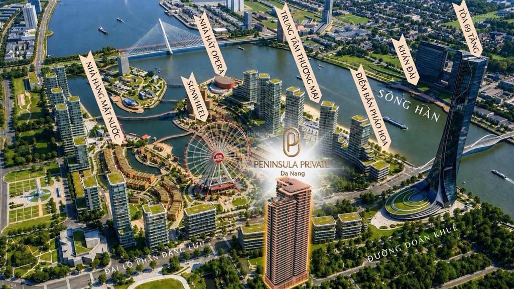 Giỏ hàng hot căn stu hướng view downtown của peninsula private  65tr/m2