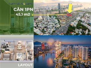 Căn 1pn capital square  căn chuyển nhượng được cho người nước ngoài chỉ 4.24 tỷ