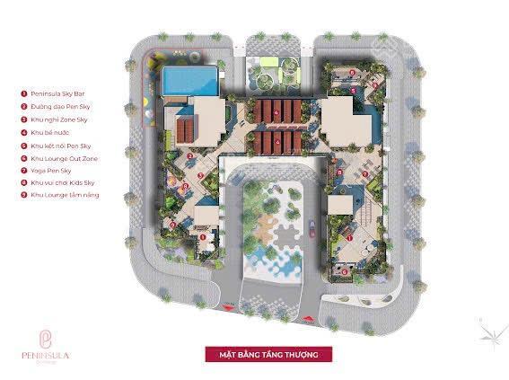 Chỉ 4,268 tỷ cho căn góc 2pn  77,6m2 peninsula (55tr/m2)