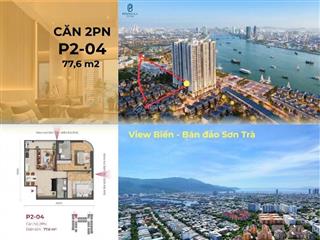 Chỉ 4,268 tỷ cho căn góc 2pn  77,6m2 peninsula (55tr/m2)
