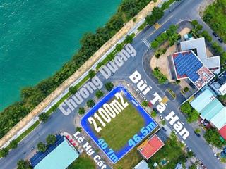 2100m2  lô 3 mặt tiền chương dương  lê hy cát  bùi tá hán cần bán