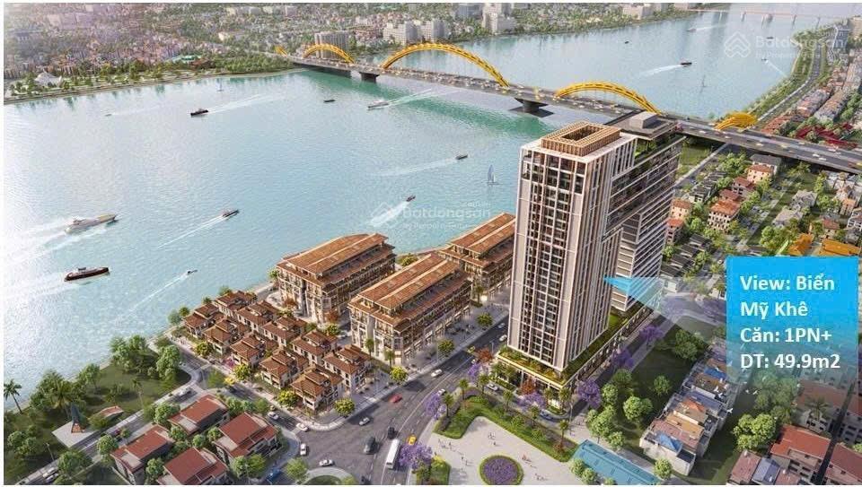 Căn 1pn+ sun ponte 49m2, view biển. full nội thất cần bán 5.5 tỷ