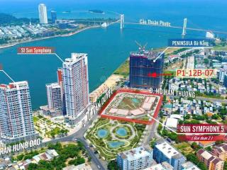 Căn peninsula ban công đn view sông hàn, cầu rồng giá siêu sale chỉ 4,39 tỷ