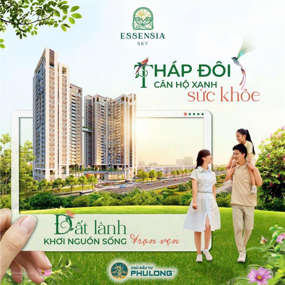 Khách kẹt tiền bán thu hồi vốn chỉ chênh nhẹ 200tr lo thuế phí căn hộ 75m2, 2pn2wc essensia sky