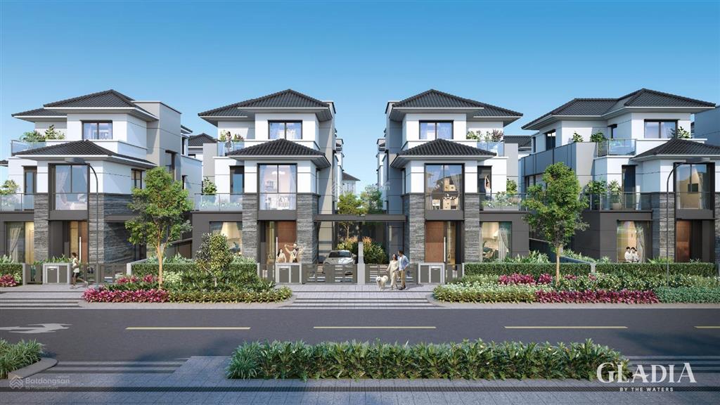 Gladia biệt thự đơn lập 240m², sẵn sổ, ck lên tới 6,1 tỷ, thanh toán 11,9 tỷ nhận nhà ngay