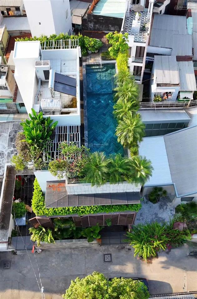 Bán siêu biệt thự hầm + hồ bơi trần khắc chân quận 1 263m² (13m x 20m) giảm 30 tỷ