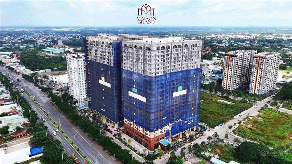 Căn hộ maison grand phú mỹ đường nguyễn trãi phường phú mỹ tphcm. 63m². 2 phòng ngủ 2 wc