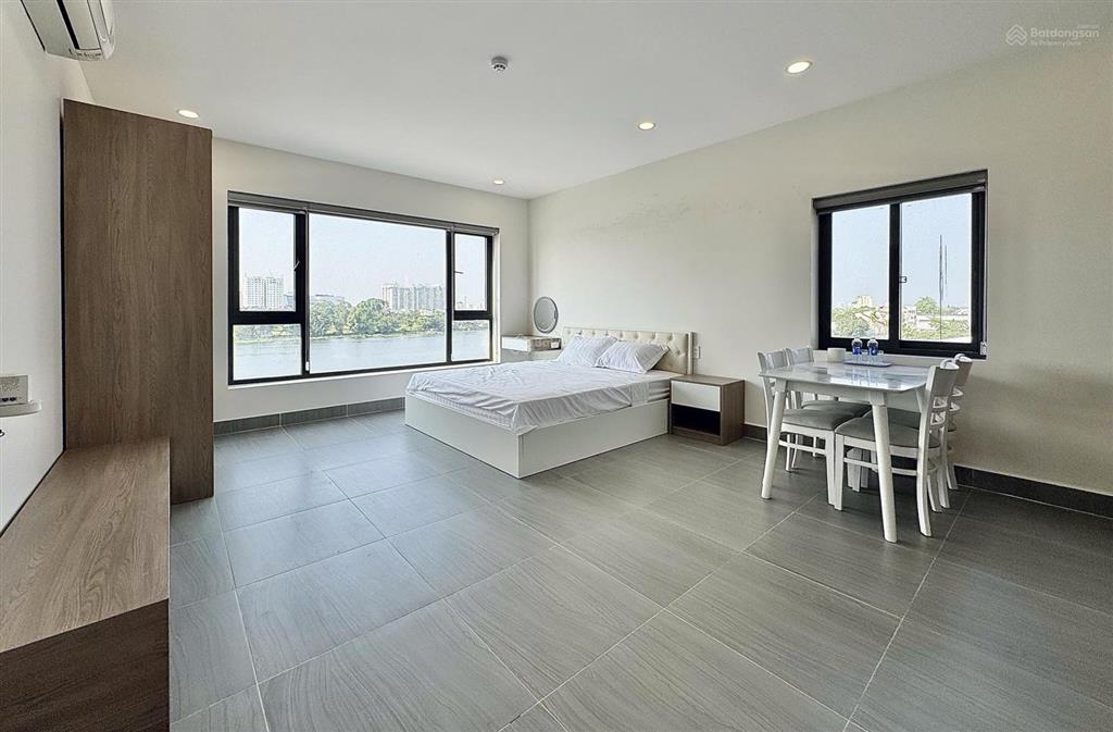 Căn hộ dịch vụ ngay bình quới  view sông sài gòn  đầy đủ nội thất mới 100%