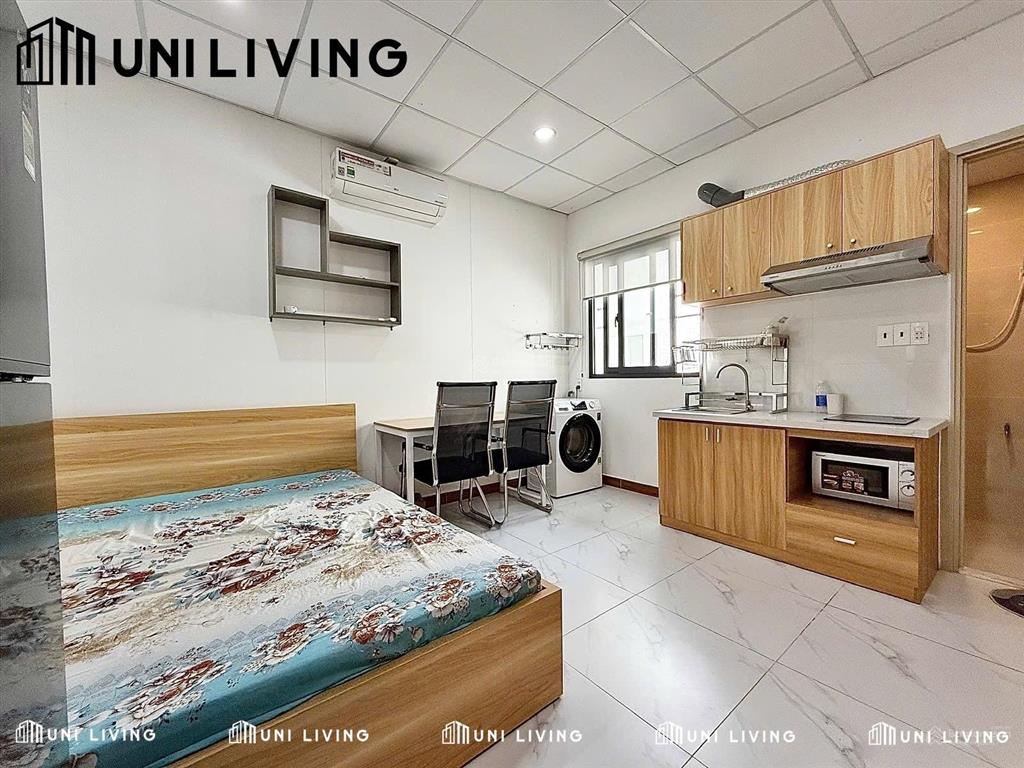 Căn hộ studio  vị trí siêu đẹp giáp quận 1  nội thất đầy đủ  thiết kế hiện đại