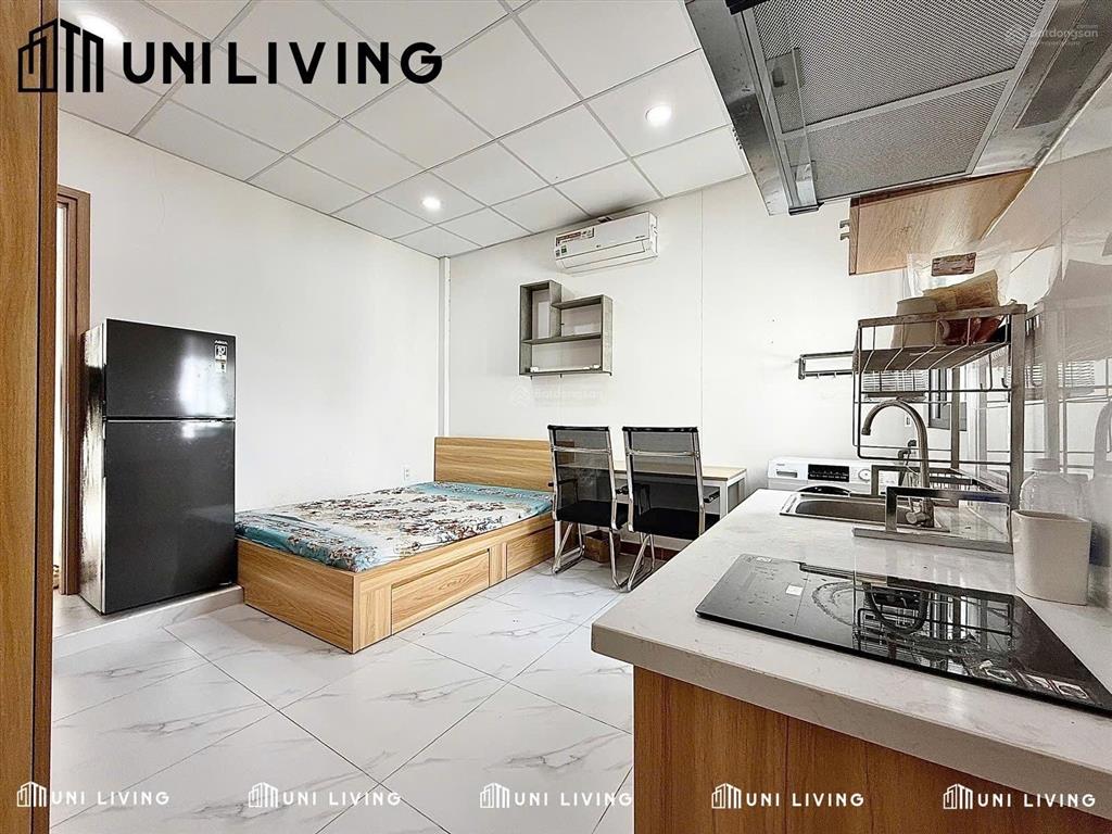 Căn hộ studio  vị trí siêu đẹp giáp quận 1  nội thất đầy đủ  thiết kế hiện đại