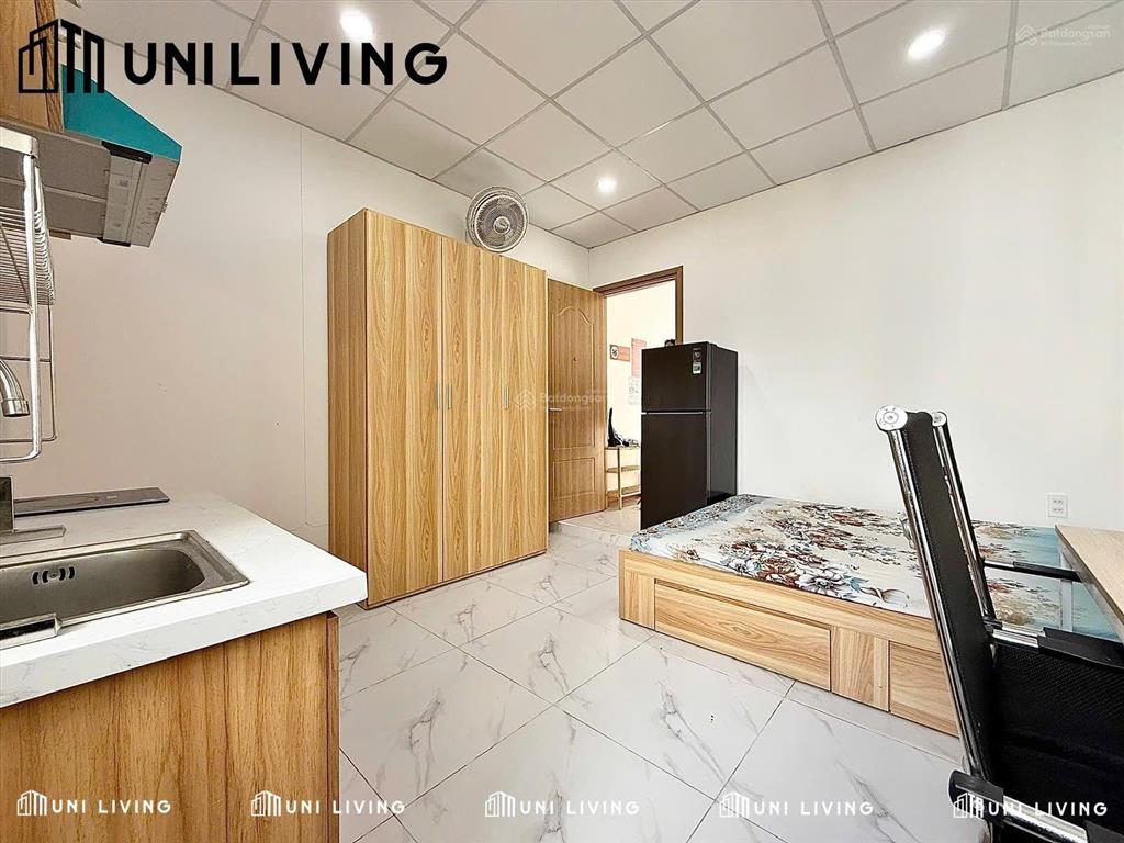 Căn hộ studio  vị trí siêu đẹp giáp quận 1  nội thất đầy đủ  thiết kế hiện đại