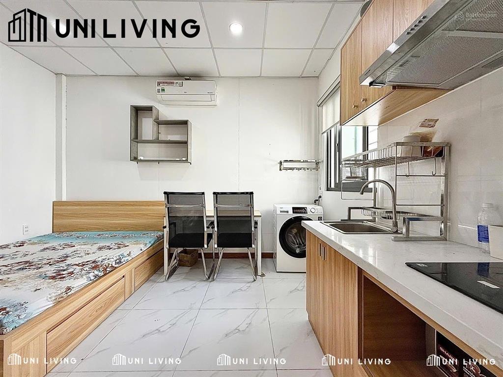 Căn hộ studio  vị trí siêu đẹp giáp quận 1  nội thất đầy đủ  thiết kế hiện đại