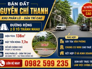 Bán đất nguyễn chí thanh, rẻ đẹp, thuận tiện kinh doanh
