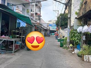 Bán nhà tỉnh lộ 10, tên lửa, giáp quận 6 52m2 btct, nở hậu 5.2m sổ hồng riêng,hoàn công đủ chỉ 4ty