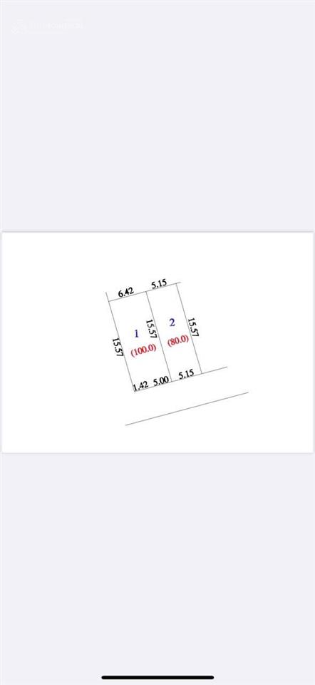 Bán đất tại xã hồng thái, 2,150tỷ, 80m2, mặt tiền 5.15m, pháp lý đang chờ sổ