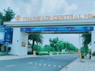 Chính chủ bán lỗ 60m2 75m2 90m2 kdc thắng lợi central hill, chợ gò đen chỉ shr, có bank hỗ trợ 70%