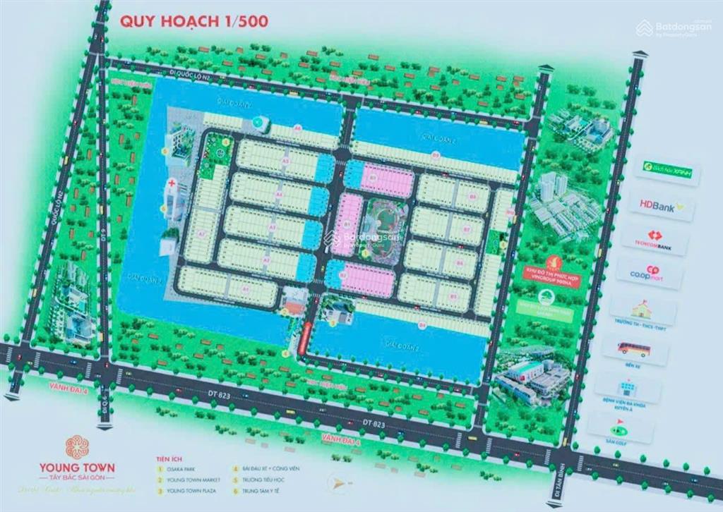 Chủ kẹt tiền bán gấp lô đất siêu đẹp dự án young town đức hòa long an, giá chỉ 1tỷ150 shr bank 70%