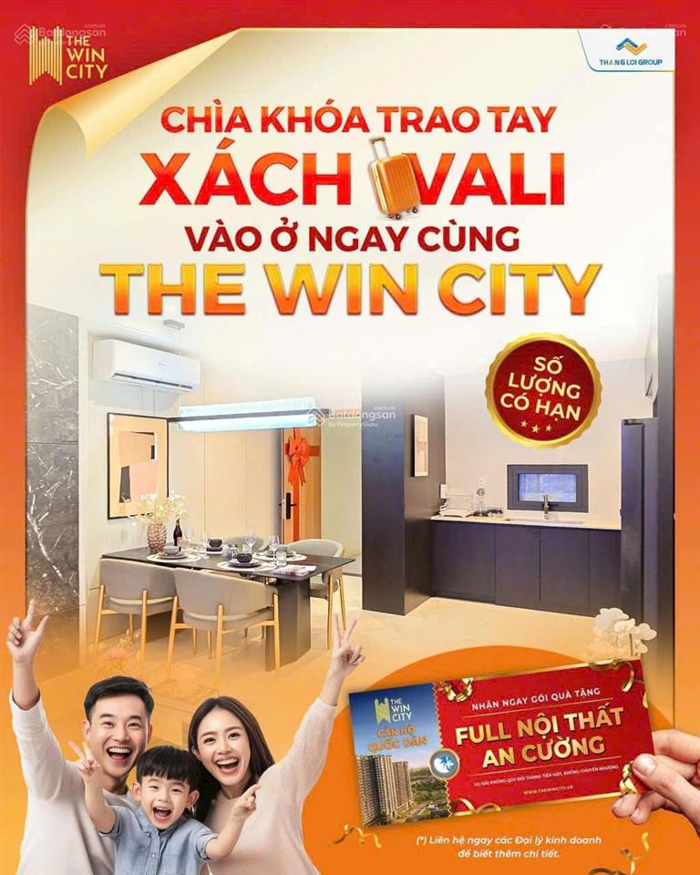 Nhận nhà trực tiếp từ cđt thắng lợi group chỉ với 150tr, ck đến 13,5%, full nội thất & phí ql 2năm