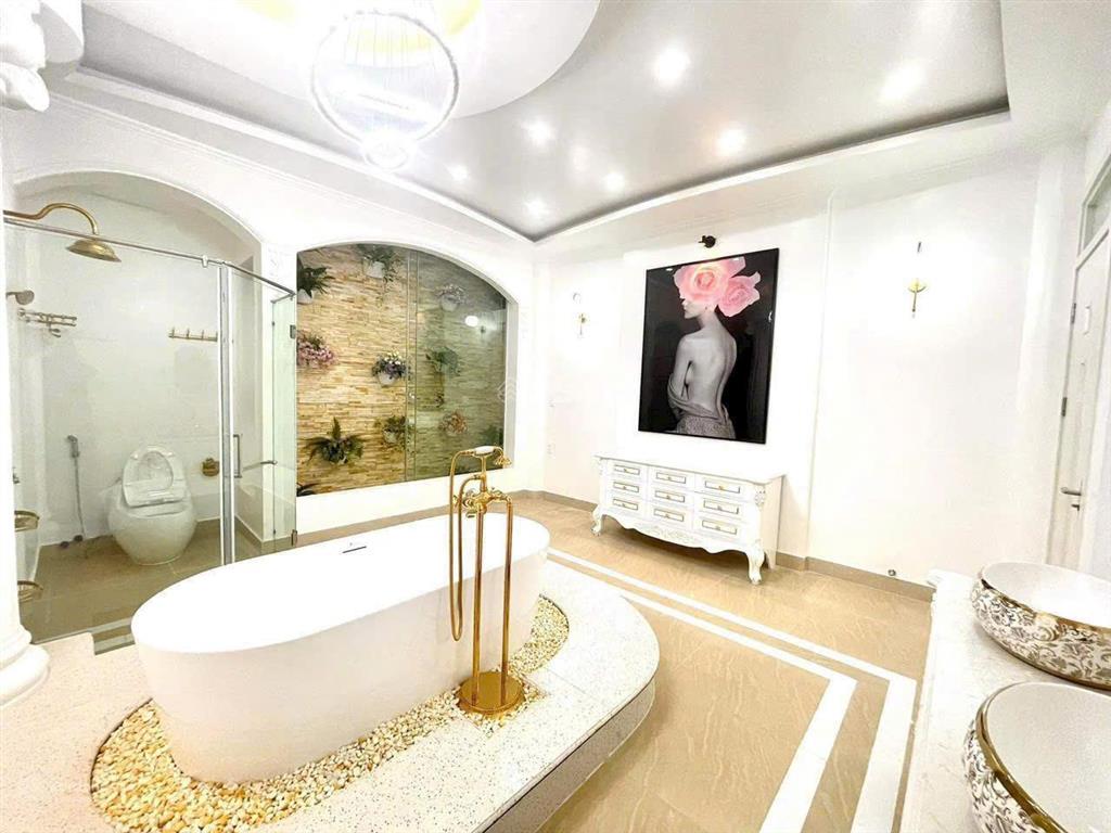 Cho thuê nhà 4 tầng văn cao, full nội thất  5pn  ô tô đỗ cửa chỉ 20 triệu