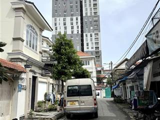 Hàng đầu tư  11,3 tỷ  nhà 4 tầng, có thang máy  mặt tiền hẻm 6m, bình quới, p.27, bình thạnh