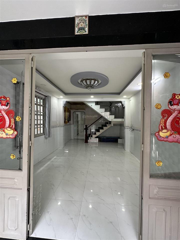 Bán nhà quận 8, hẻm 258 dương bá trạc, 1 tầng, 2 mặt hẻm thoáng, 4,08 x 13,2 m.