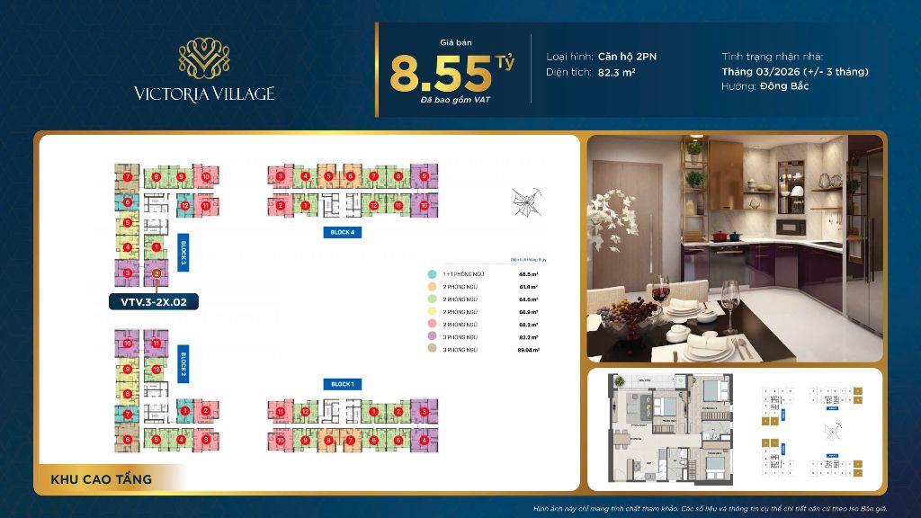 CĂN HỘ CAO CẤP VICTORIA VILLAGE QUẬN 2