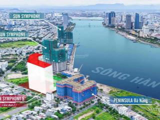 Sun symphony 5  tòa tháp trung tâm còn lại duy nhất bên mặt sông hàn