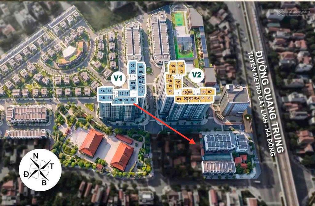Vốn 15% 1.350 tỷ sở hữu ngay 3pn2wc hướng đông bắc  view thành phố hà nội, chùa văn la