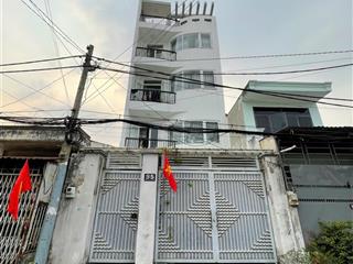 Bán nhà mtkd nội bộ bình long  ngang 6m x 20m nở hậu 7,75m  4 tầng  giá 8,5 tỷ tl