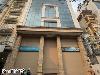 Mặt phố hoàng ngân  building 11 tầng có hầm lô góc  dt 360m  mặt tiền siêu rộng