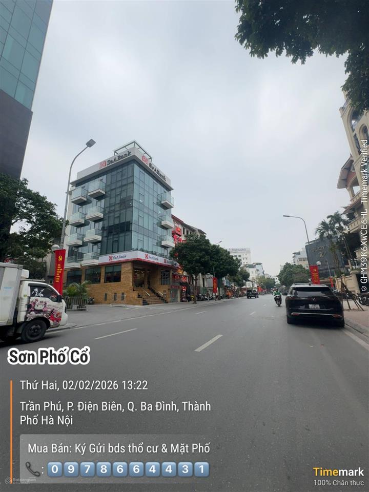 Nhỉnh 700tr/m  mặt phố trần phú  dt 505m  mt 16m  trung tâm ba đình  giá trị bậc nhất thủ đô