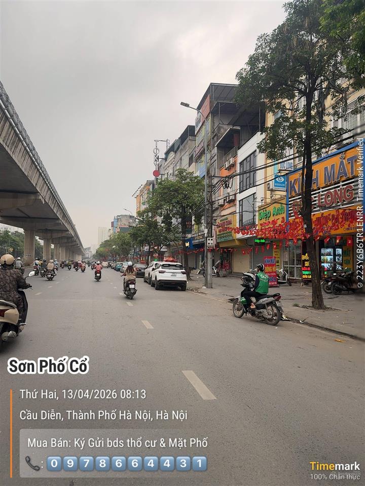 Mặt đường cầu diễn (ql32)  dt 235m  mt 9m  cửa ngõ phía tây thủ đô