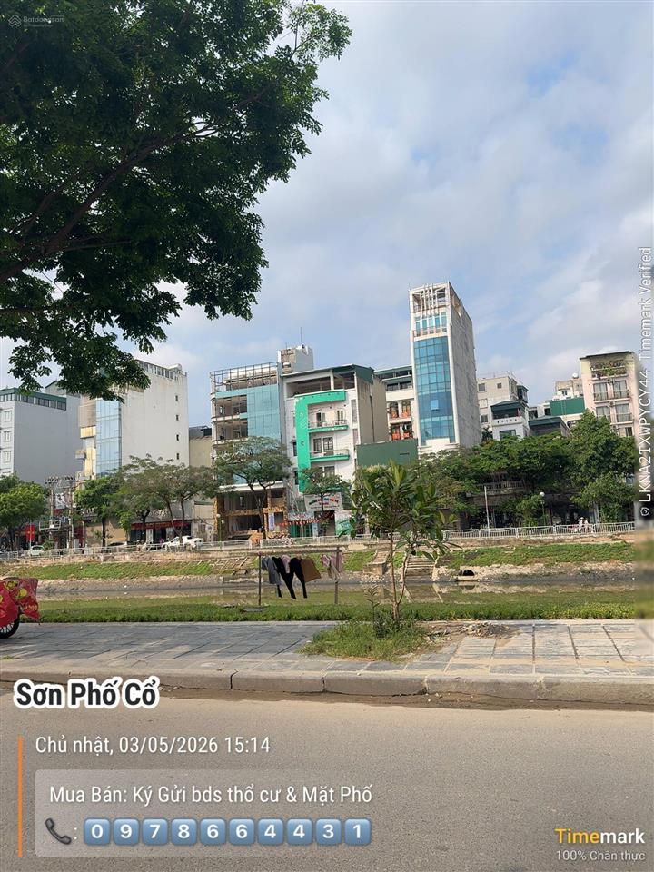 Phan đình giót  lê trọng tấn  ô tô tránh vỉa hè rộng  lô góc kinh doanh