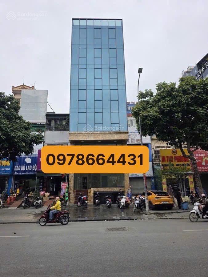 80 tỷ + tòa văn phòng 10 tầng mặt phố khuất duy tiến  dòng tiền 200tr/tháng