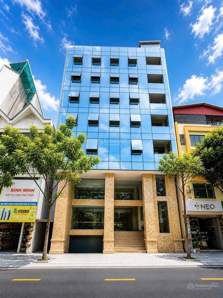 Toà building 210m  mặt phố từ liêm  9 tầng có hầm 2 thang máy  xây mới