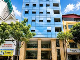 Toà building 210m  mặt phố từ liêm  9 tầng có hầm 2 thang máy  xây mới