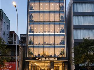 Bán tòa building 11 tầng  mặt phố chùa bộc  thái hà  trung tâm đống đa